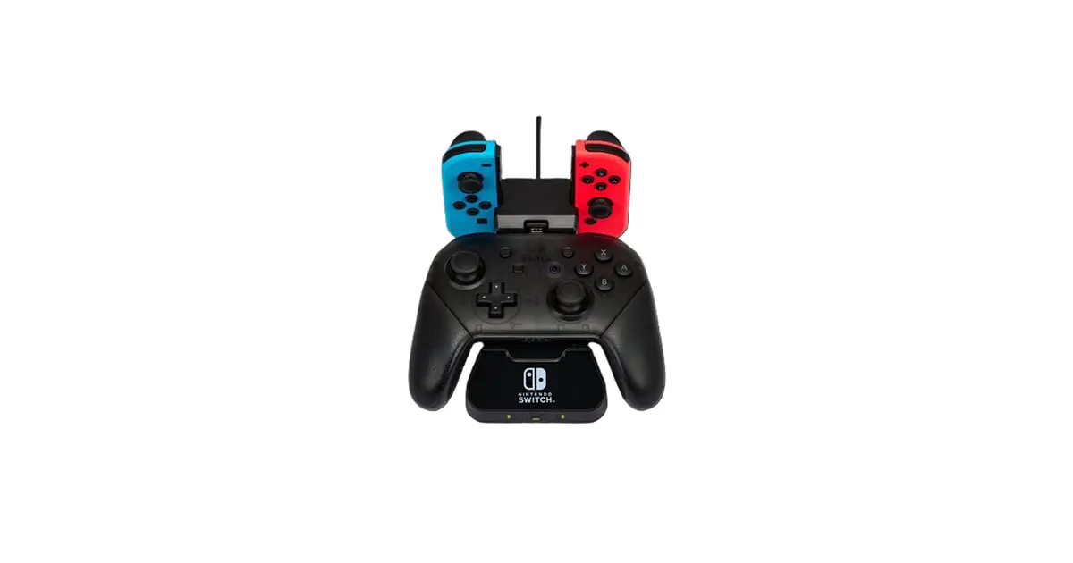Base De Carga De Mando Power A Para Switch Joystick Y Joycon
