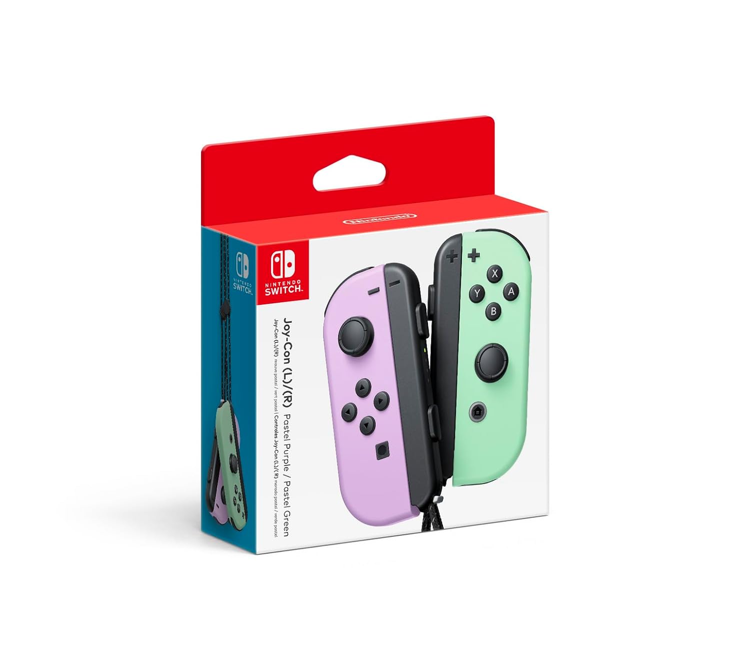Joy Con Pastel Purple / Pastel Green Nintendo Switch 1