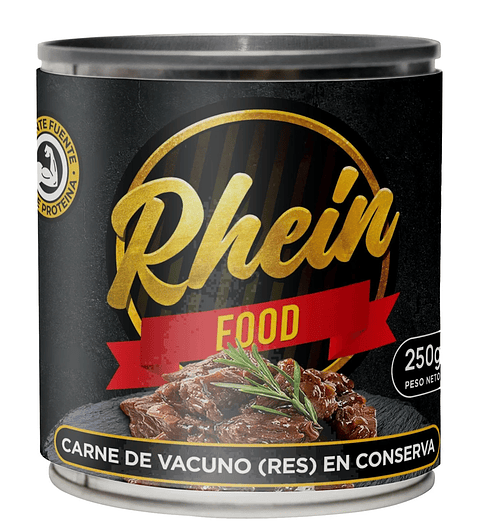 Rhein Food Carne De Vacuno En Conserva Receta Alemana 240 Gr