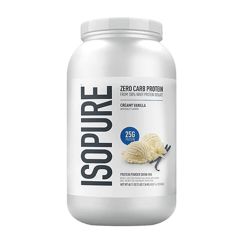Isopure Proteína De Zero Carb Sabor Creamy Vanilla X 1.36kg
