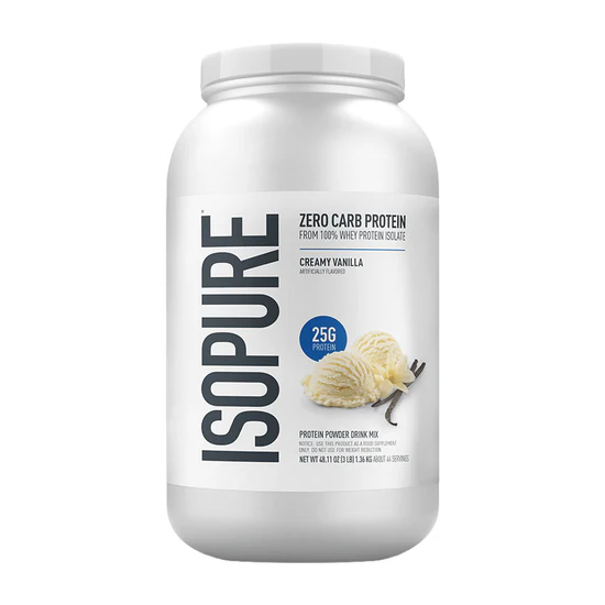 Isopure Proteína De Zero Carb Sabor Creamy Vanilla X 1.36kg 1