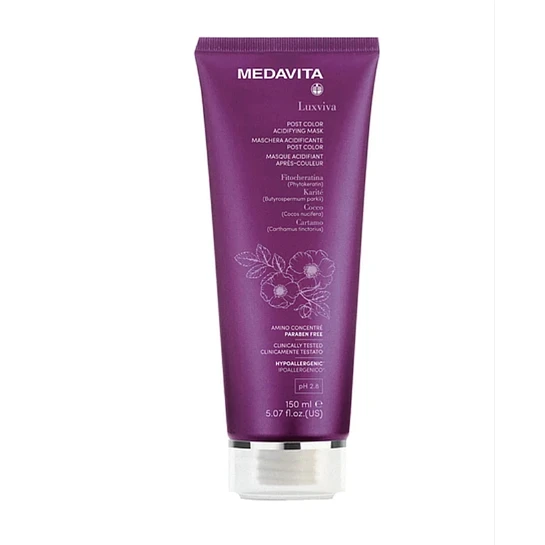 Pack Medavita Post Color Shampoo 250ml + Mascara 150ml 4