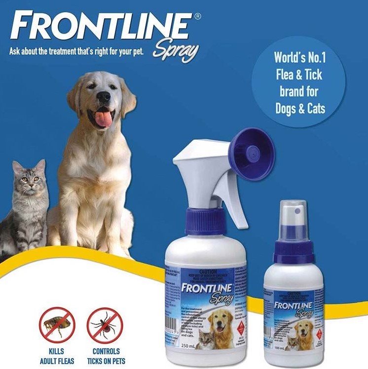 Frontline Spray 100ml Antiparasitario Externo Perros Gatos 4