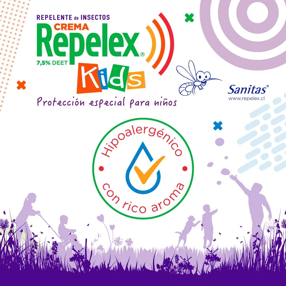 Repelex Kids 7,5% Crema Repelente De Insectos Niños 2