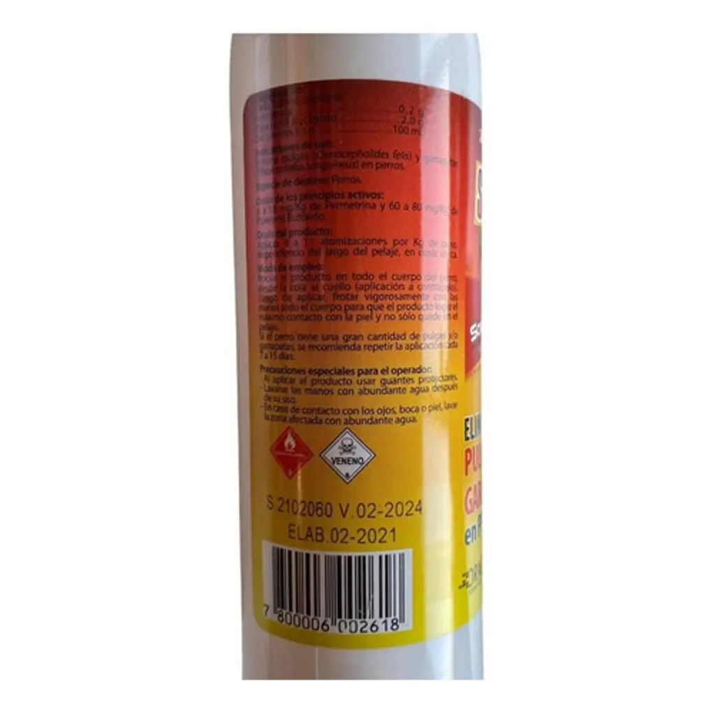 Sinpul Spray Elimina Pulgas y Garrapatas en Perros 500ml 2