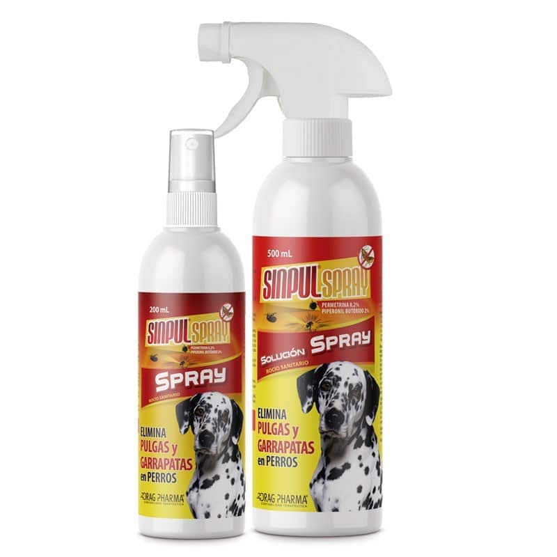 Sinpul Spray Elimina Pulgas y Garrapatas en Perros 500ml 4