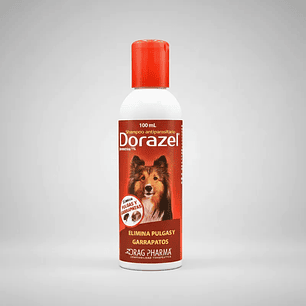 Dorazel Shampoo Anti Pulgas y Garrapatas 100ml