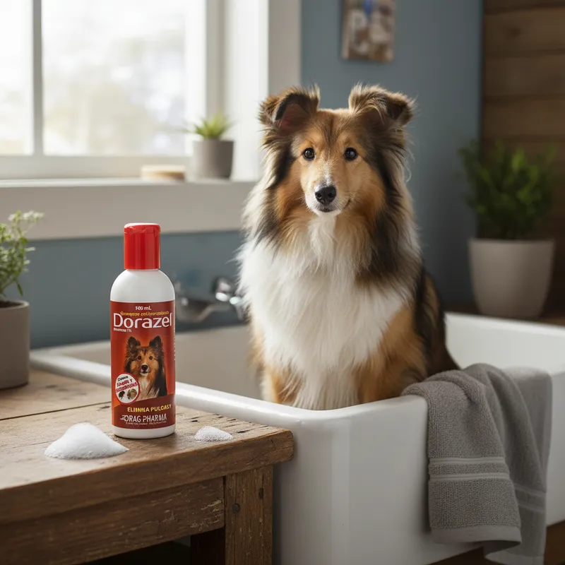 Dorazel Shampoo Anti Pulgas y Garrapatas 100ml 4