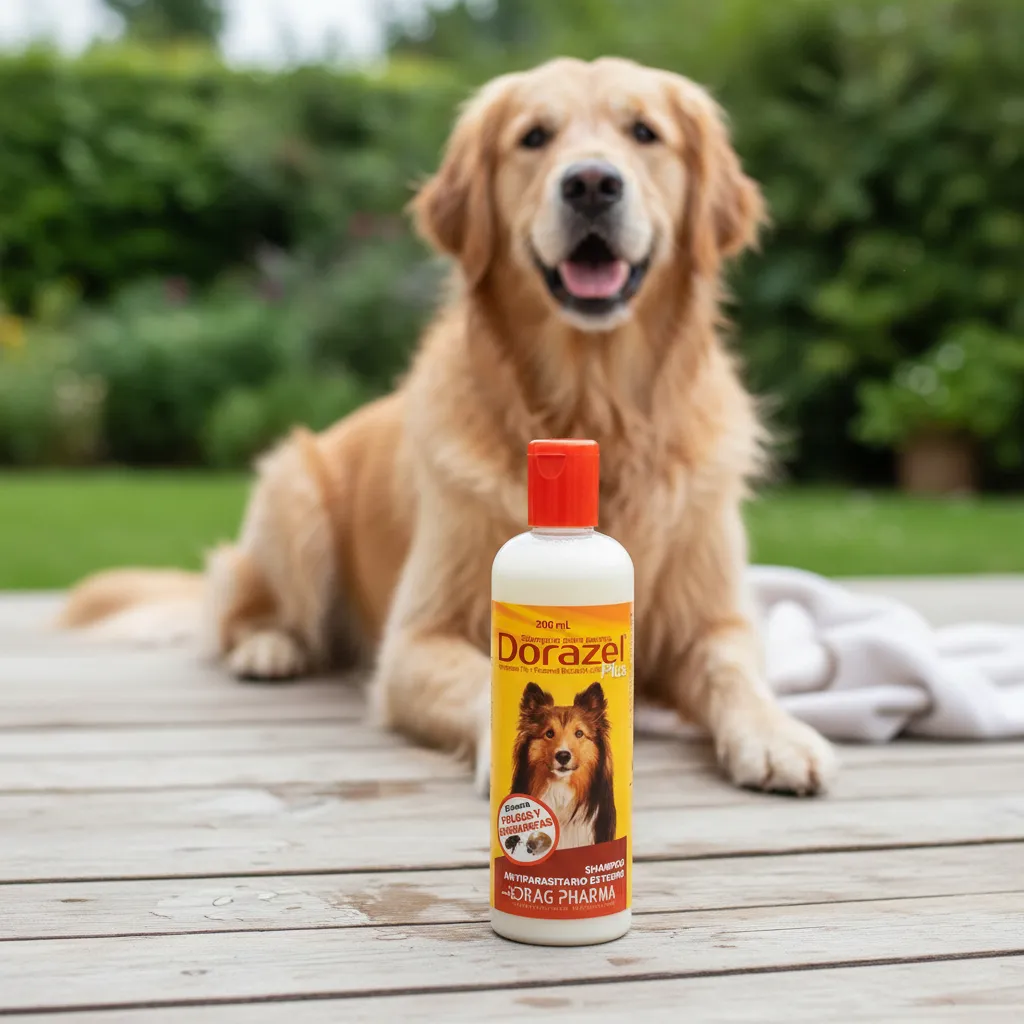 Dorazel Shampoo Anti Pulgas y Garrapatas Plus 300ml 3