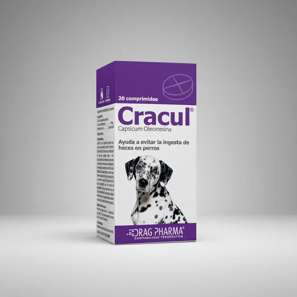 Cracul Suplemento Nutricional para Perros 20comp Drag Pharma 4