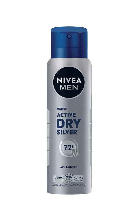 Antitranspirante En Aerosol Nivea Men Silver Protect 150ml 