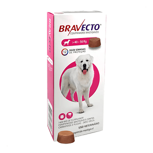 Bravecto 40 A De 56 Kg Antiparasitario Perros 1400 Mg
