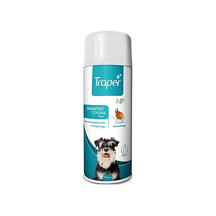 Traper Shampoo Espuma Seca Para Perro Baño En Seco 170ml Mango