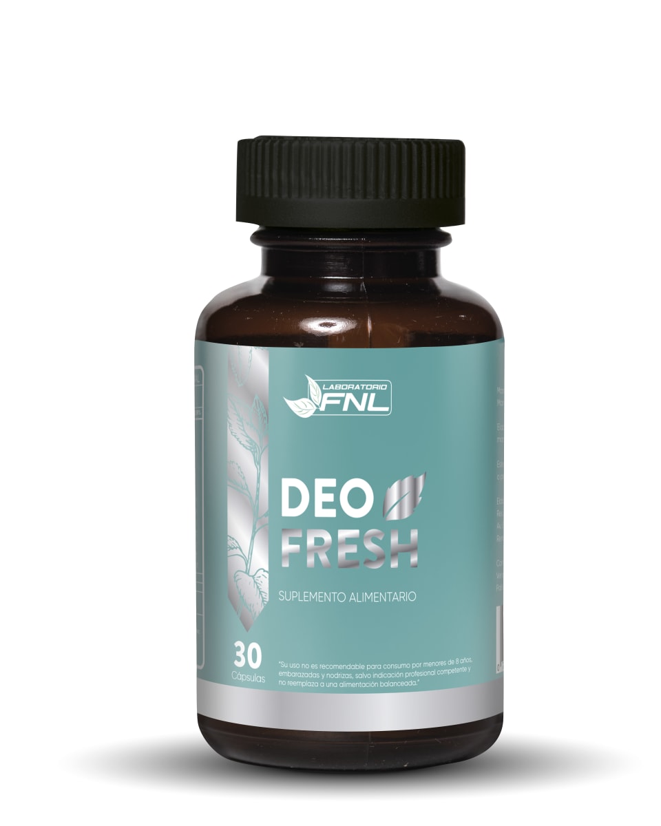 Deo Fresh 30 Cápsulas Fnl Desodorante Interno Sin Sabor Sin Sabor 1