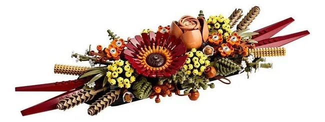 Kit Lego® Icons 10314 Centro De Flores Secas (812 Piezas) 2