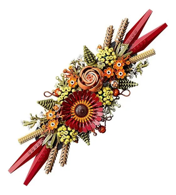 Kit Lego® Icons 10314 Centro De Flores Secas (812 Piezas) 3