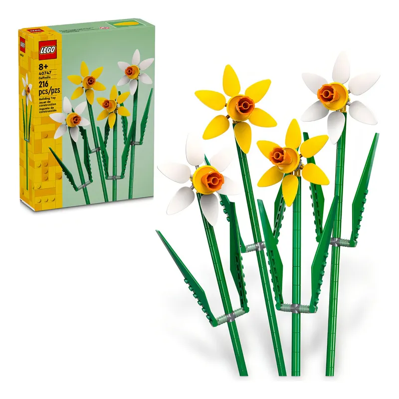 Bloques Extended Line Narcisos 40747 Cantidad De Piezas 216 3+ Lego 216 1