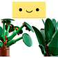 Lego Plantas Felices (10349) 217 Lego 217 Drácena Y Pilea - Miniatura 6
