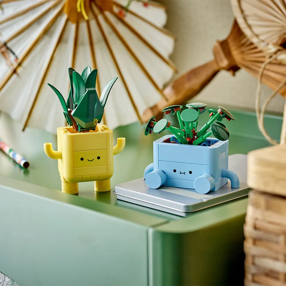 Lego Plantas Felices (10349) 217 Lego 217 Drácena Y Pilea 8