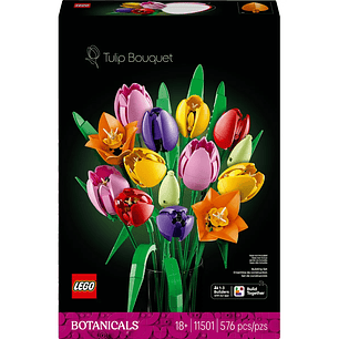 Lego® Botanicals Ramo De Tulipanes Decoración 11501 576 Flores