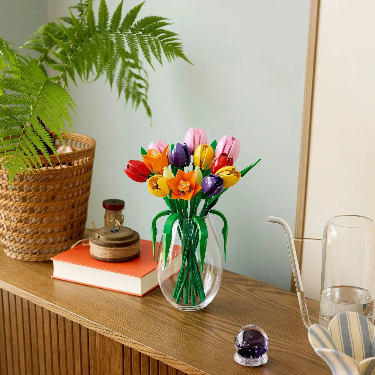 Lego® Botanicals Ramo De Tulipanes Decoración 11501 576 Flores 7