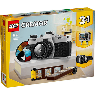 Lego Creator Cámara Retro Cantidad De Piezas 261