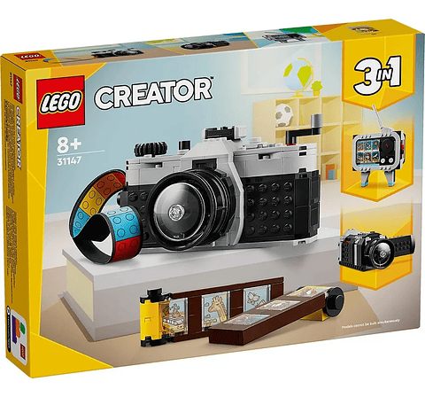 Lego Creator Cámara Retro Cantidad De Piezas 261