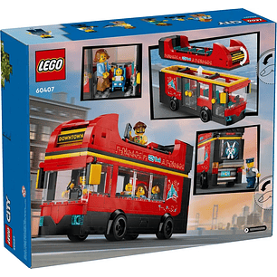 Set De Construcción Lego City Bus Turistico 60407 384 Piezas En Caja 384 Lego City