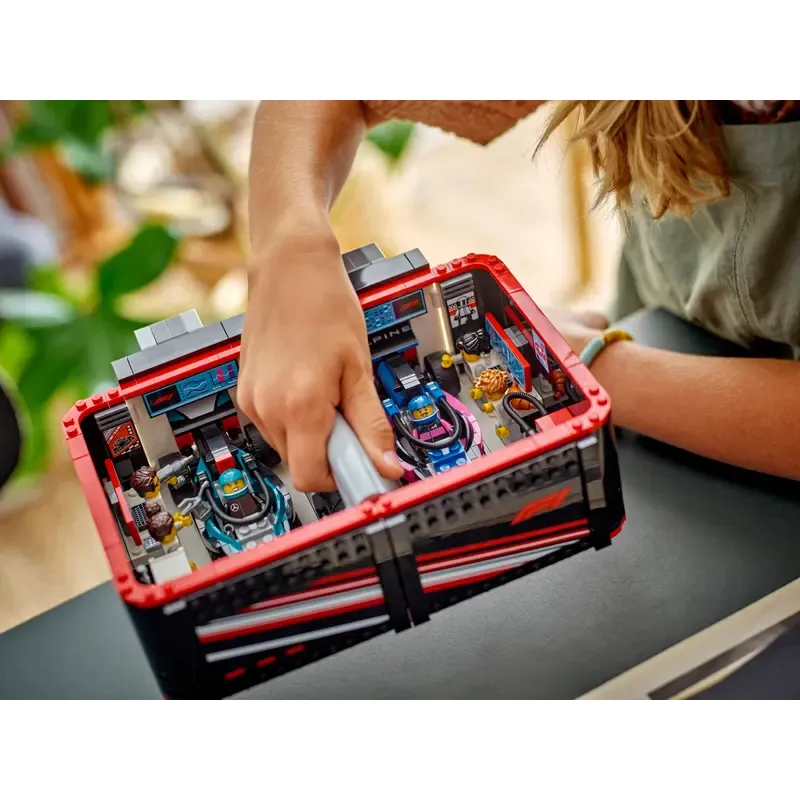 Kit De Construcción Lego City Taller De F1 Con Autos Mercedes Amg Y Alpine 60444 678 Lego City 4