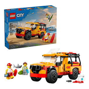 Lego City 60453 Furgoneta De Rescate Del Socorrista Cantidad De Piezas 214