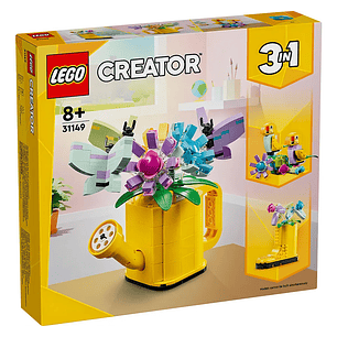 Lego Creator Flores En Regadera Cantidad De Piezas 420