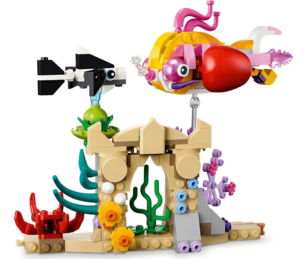 Lego Creator 3 En 1 Animales Marinos 31158 421 Piezas 4