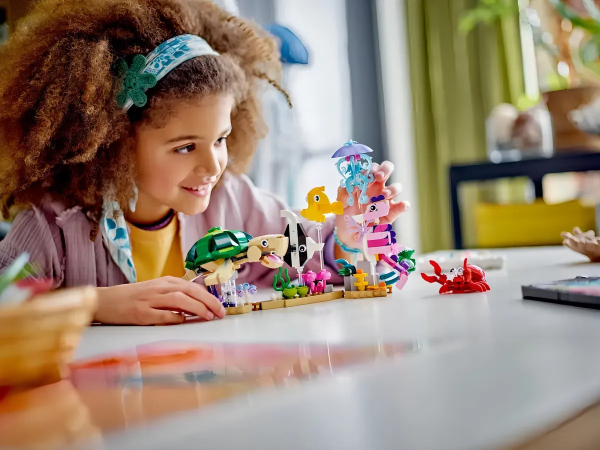 Lego Creator 3 En 1 Animales Marinos 31158 421 Piezas 3