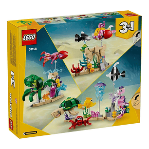 Lego Creator 3 En 1 Animales Marinos 31158 421 Piezas