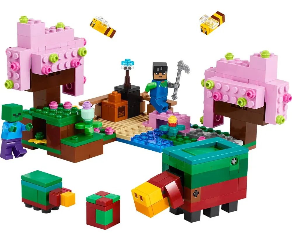 Lego El Jardín De Cerezos En Flor (21260) Cantidad De Piezas 304 Minecraft 2