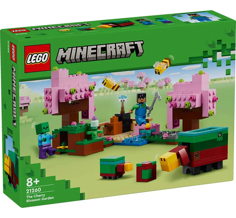 Lego El Jardín De Cerezos En Flor (21260) Cantidad De Piezas 304 Minecraft 1