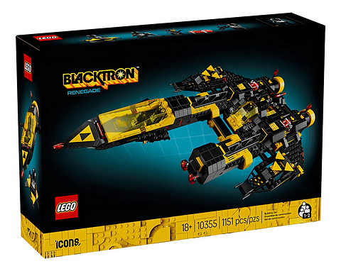 Set De Construcción Lego Icons 10355 Piezas 1151  Minifigura Blacktron