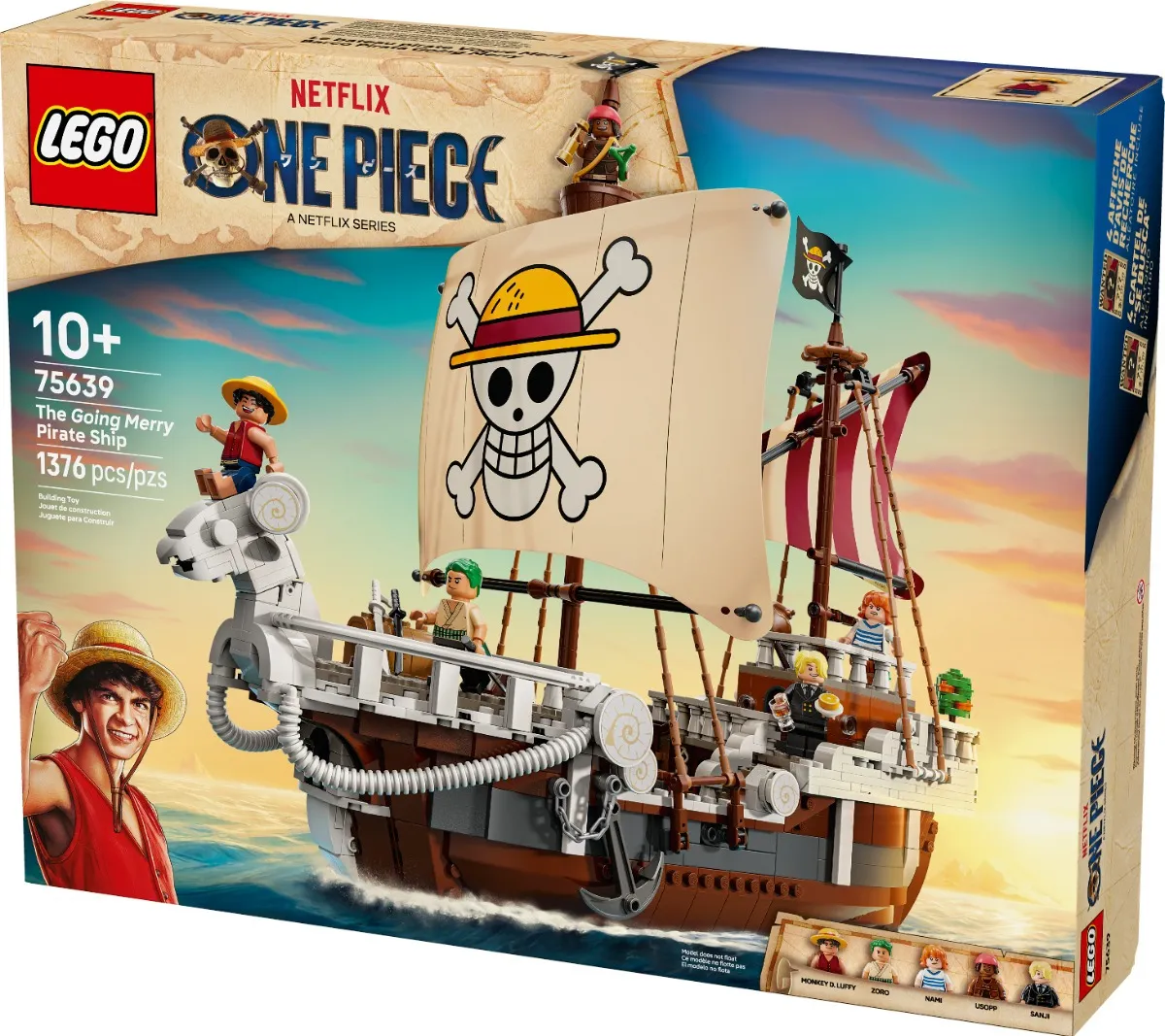 Lego One Piece El Barco Pirata Que Se Hace Feliz 75639 2