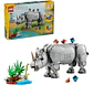 Bloques Para Armar Lego Creator 3en1 Rinoceronte 780 Piezas En Caja 780 - Miniatura 1