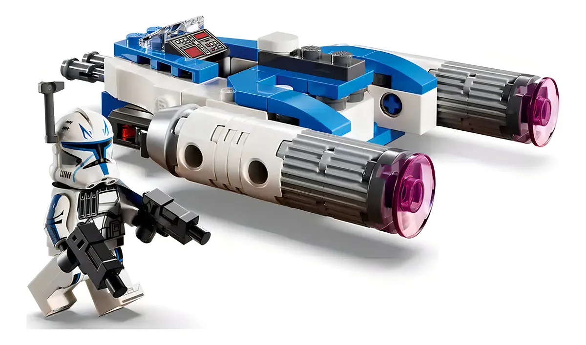 Lego Star Wars Capitán Rex Y Microfighter Y-wing 99 Piezas 4