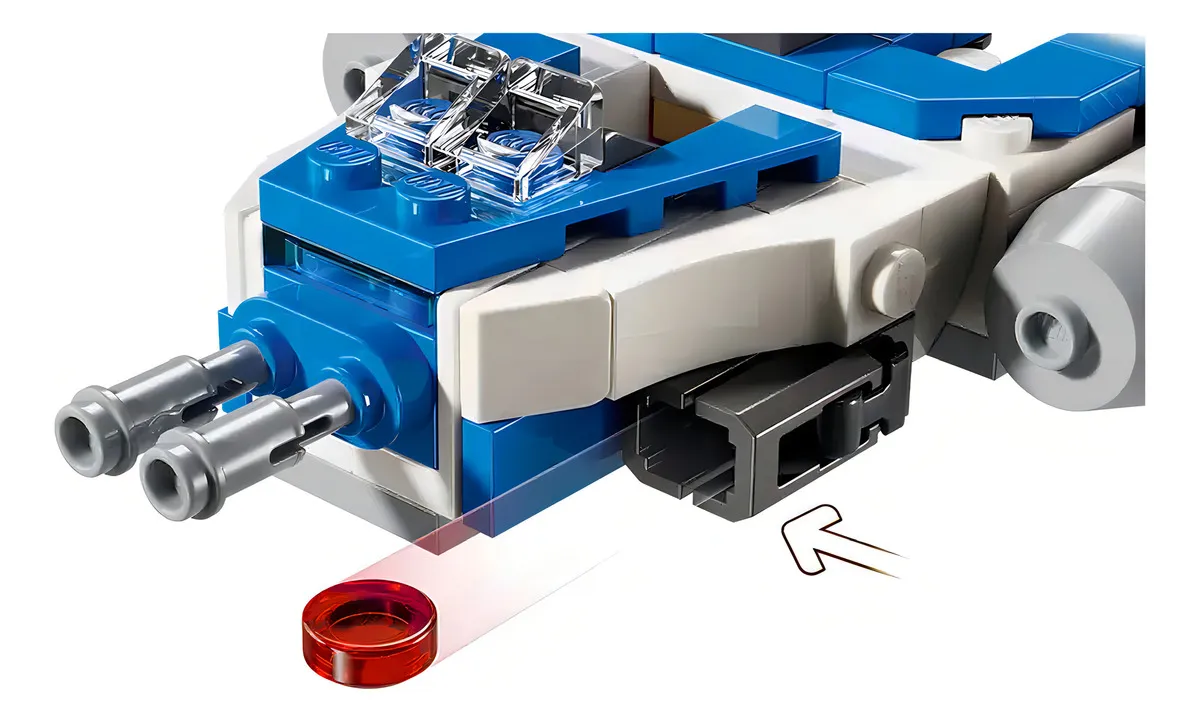 Lego Star Wars Capitán Rex Y Microfighter Y-wing 99 Piezas 3