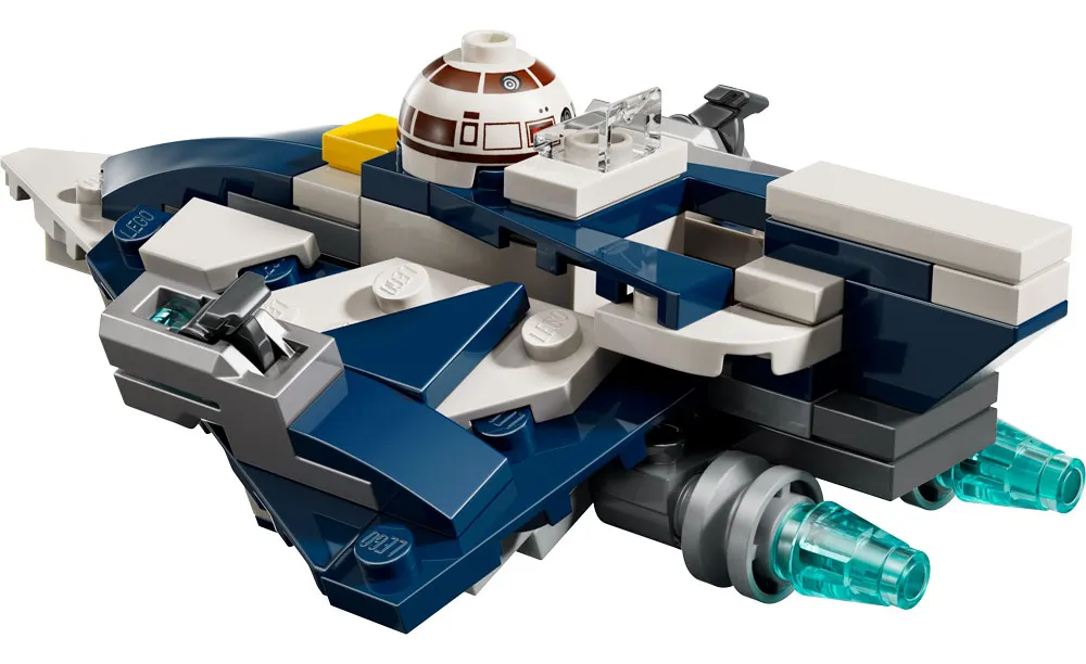 Lego Microfighter: Caza Estelar Jedi De Plo Koon (75400) 89 Piezas 2