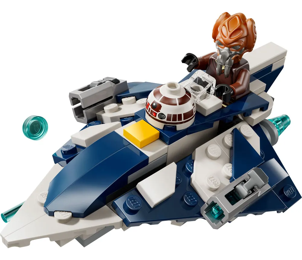Lego Microfighter: Caza Estelar Jedi De Plo Koon (75400) 89 Piezas 4