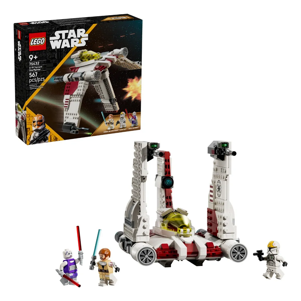 Lego® Star Wars: Starfighter Torrente V-19 75432 Piezas 567  3