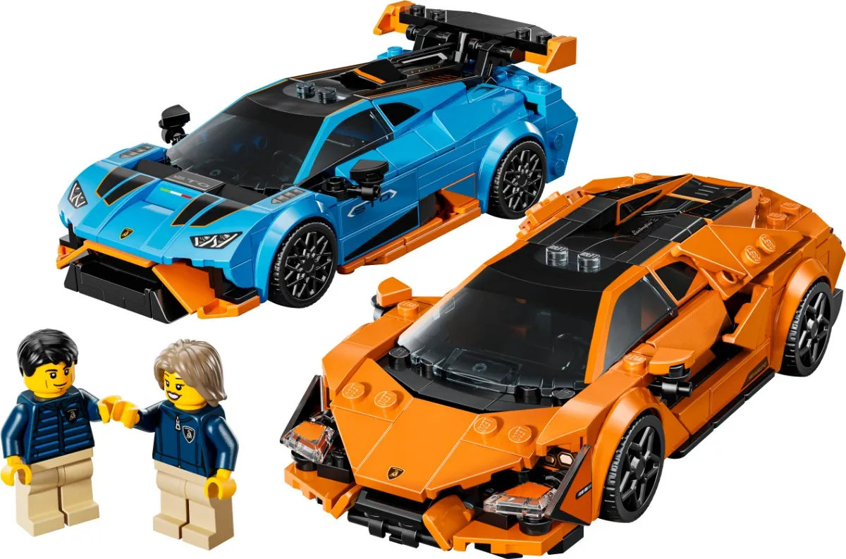 Lego Speed Champions Lamborghini Revuelto Huracán Sto 77238 Piezas 607 3