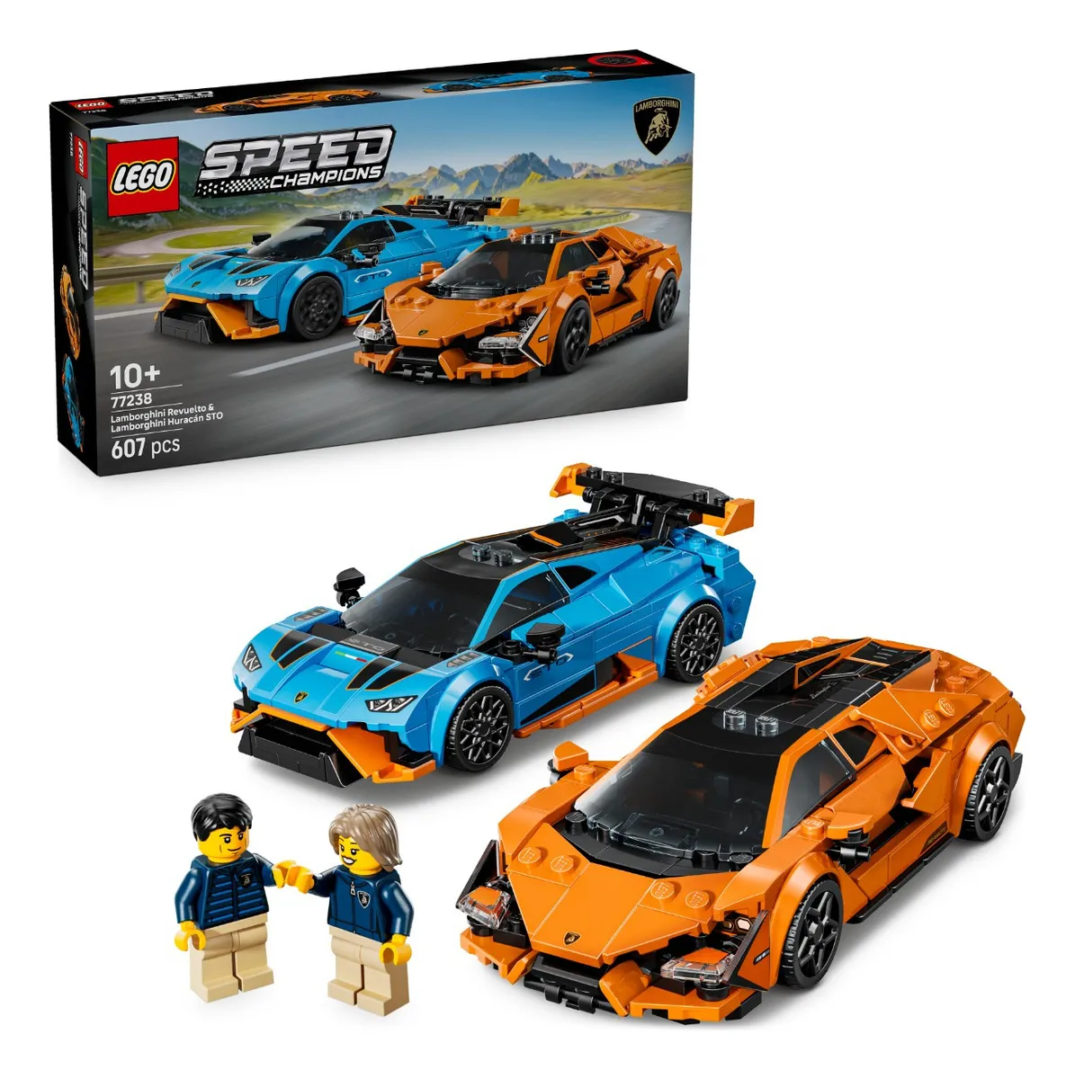 Lego Speed Champions Lamborghini Revuelto Huracán Sto 77238 Piezas 607 2