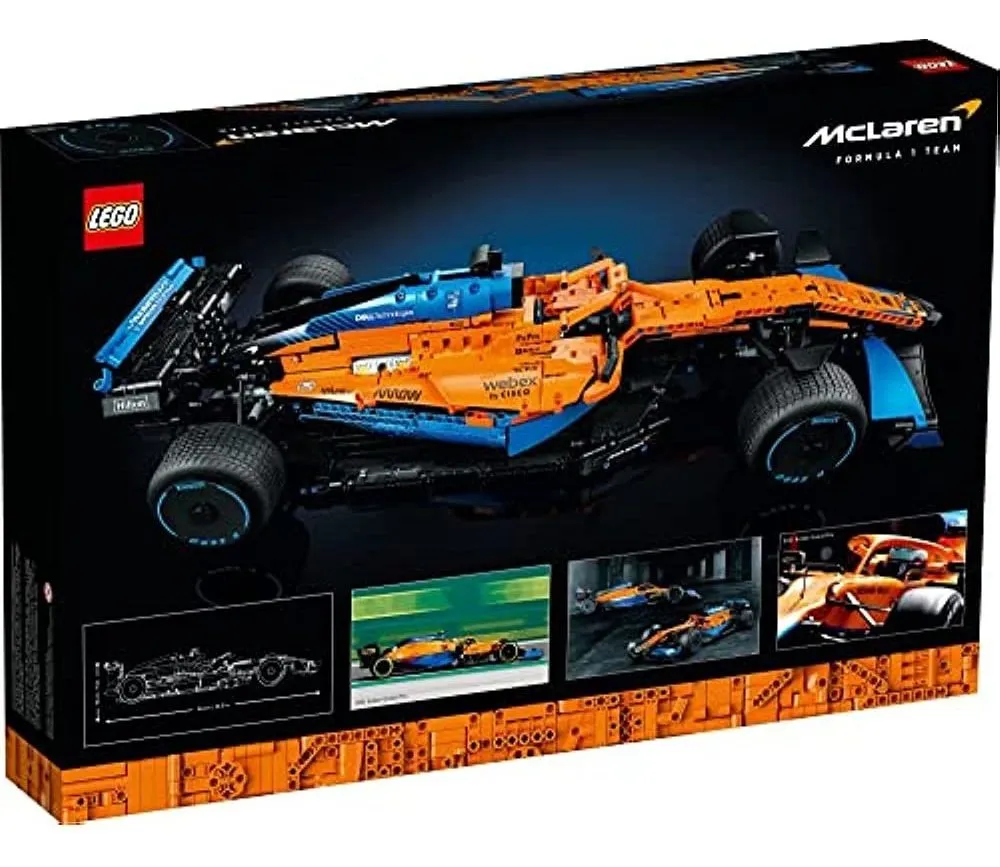 Lego Technic Mclaren Formula 1 Race Car 42141 Model Building Piezas 1432 1