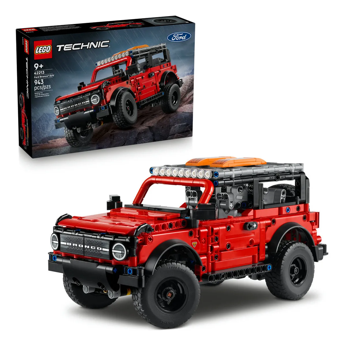 Lego® Technic Camioneta Ford Bronco® Modelo De Auto 42213 Piezas 943 7
