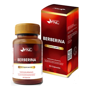 Berberina Fnl 60 Caps 500 Mg Por Porcion Sabor Sin Sabor Sin Sabor