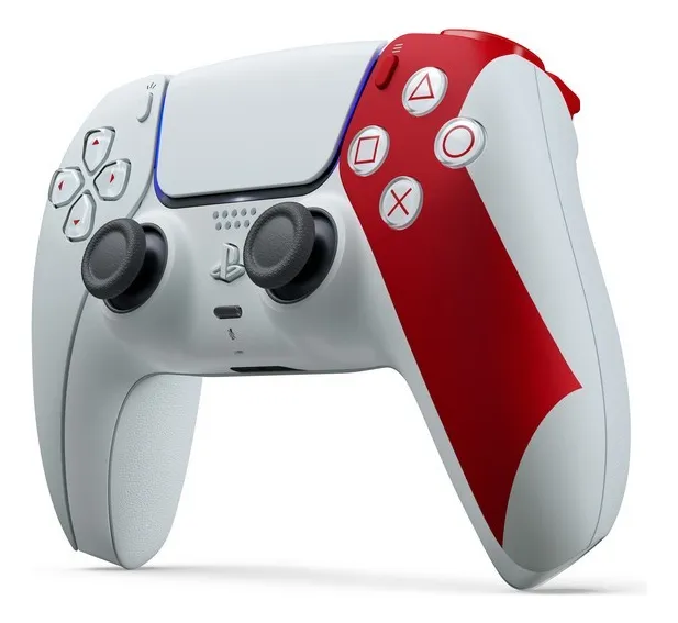Joystick Dualsense God Of War Ed Limitada Ps5 Blanco/rojo  2
